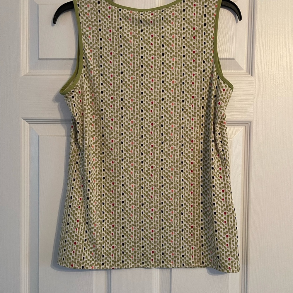 Liz Claiborne Sleeveless Top size MEDIUM - Picture 4 of 5